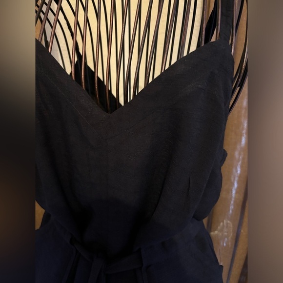 Universal Thread Black Front Pocket Belted Dress - Picture 3 of 6